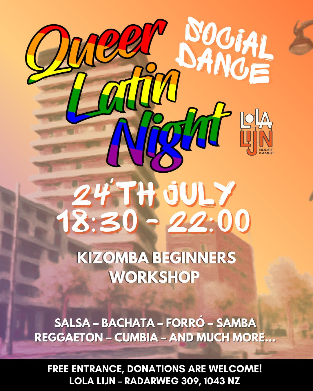 Poster Queer Latin Dance Night