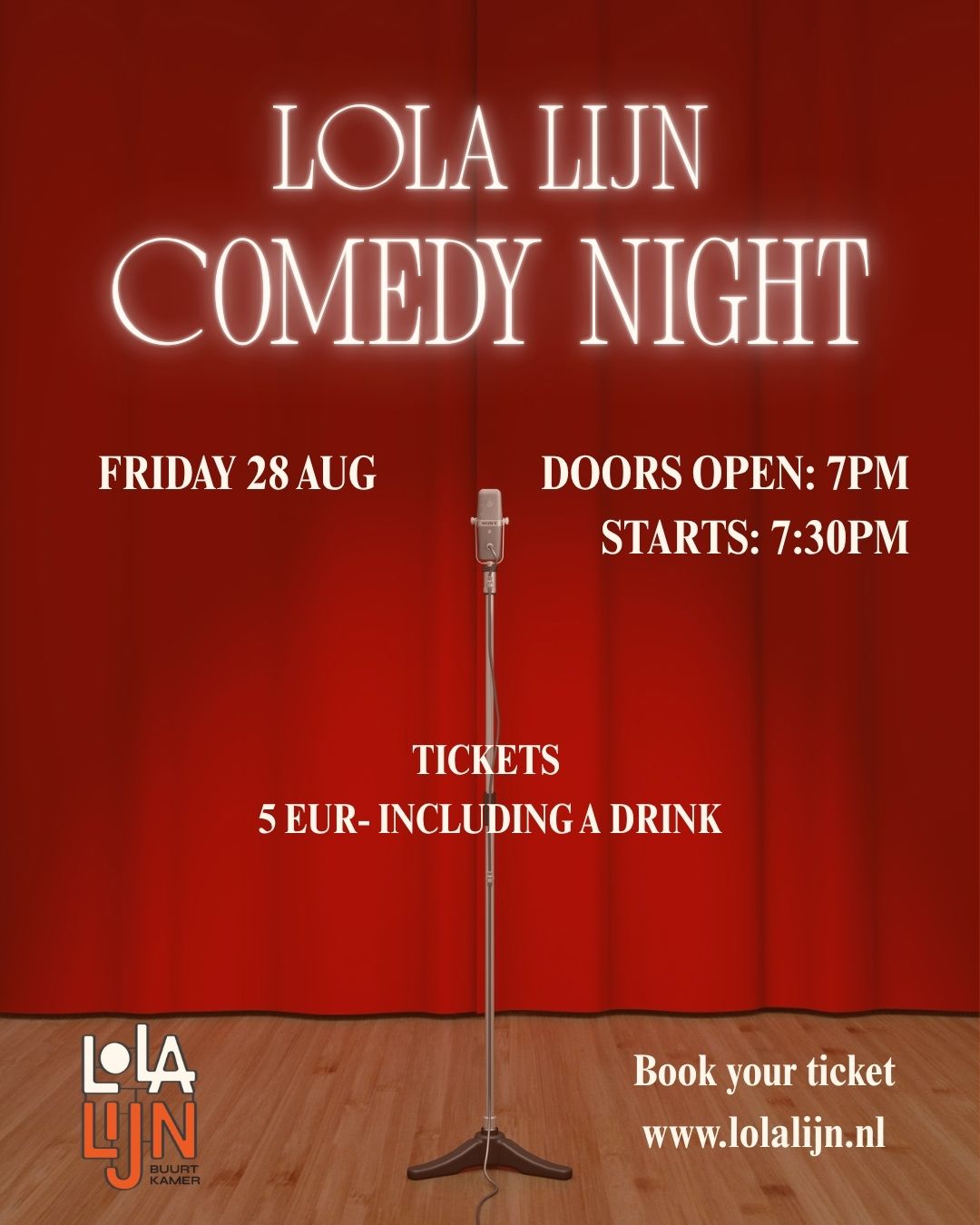 Poster Comedy Night 2.0