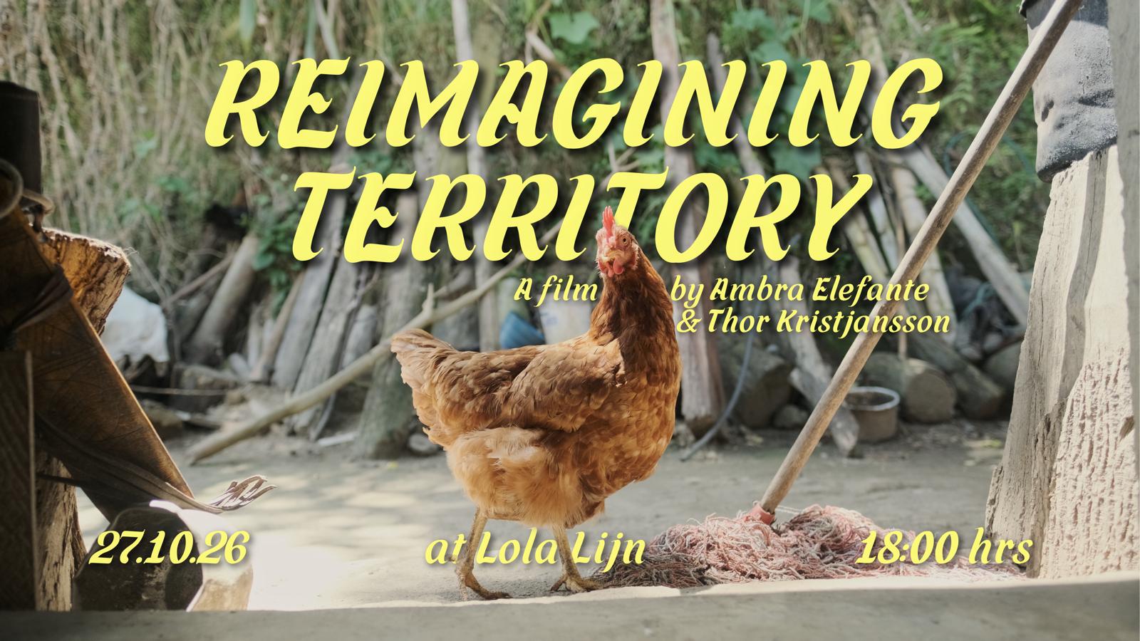 Poster Reimagining Territory: een film van Ambra Elefante en Thor Kristjánsson